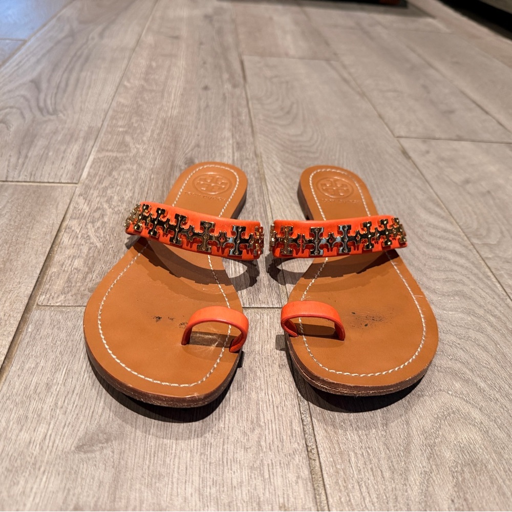 Tory Burch Val Toe Ring Sandals (7)